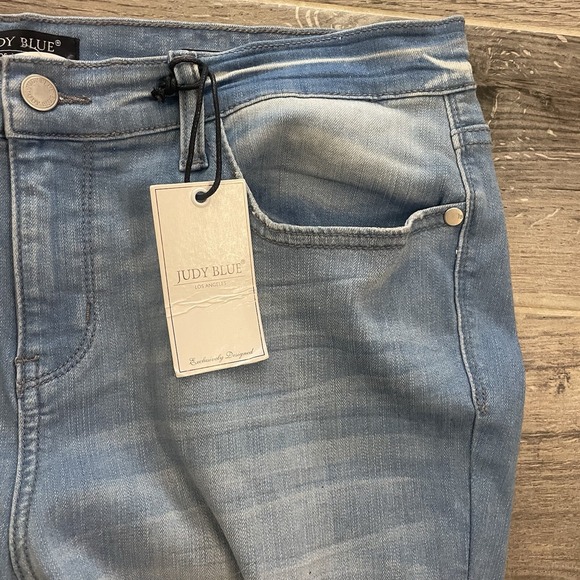 Judy Blue Women's Jeans Melissa Size 1XL Skinny NWT Light Wash - Picture 5 of 11
